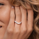 Modern Minimalist Sculptural Ring