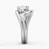 2ct Marquise Cut Moissanite Bridal Set