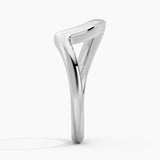 Minimalist Wave Ring