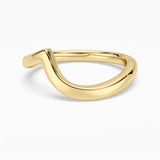 Minimalist Wave Ring