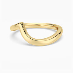 Minimalist Wave Ring