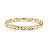 Rope Twist Band Ring