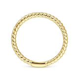 Rope Twist Band Ring