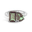 Toi et Moi Personalized Alexandrite Birthstone Anniversary Ring - MSBLUE Jewelry
