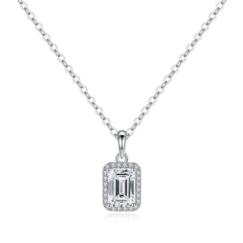 Shop Moissanite Necklaces and Pendants – MSBLUE Jewelry