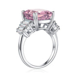 14 CT. Baguette Pink Gemstone Ring