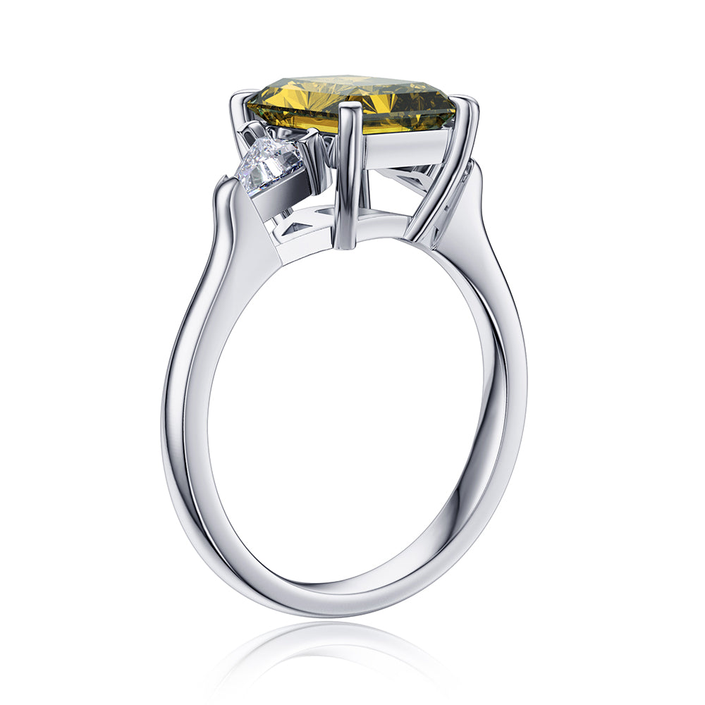 5 CT. Yellow Gemstone Ring