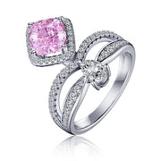 4 CT. Pink Unique Luxe Ring