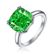 7.5 CT. Green Comfort Fit Gemstone Ring