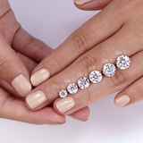 14K White Gold Luxe Moissanite Engagement Ring